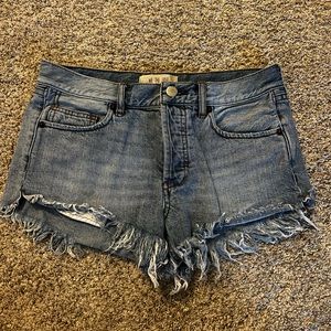 Free People Jean Shorts